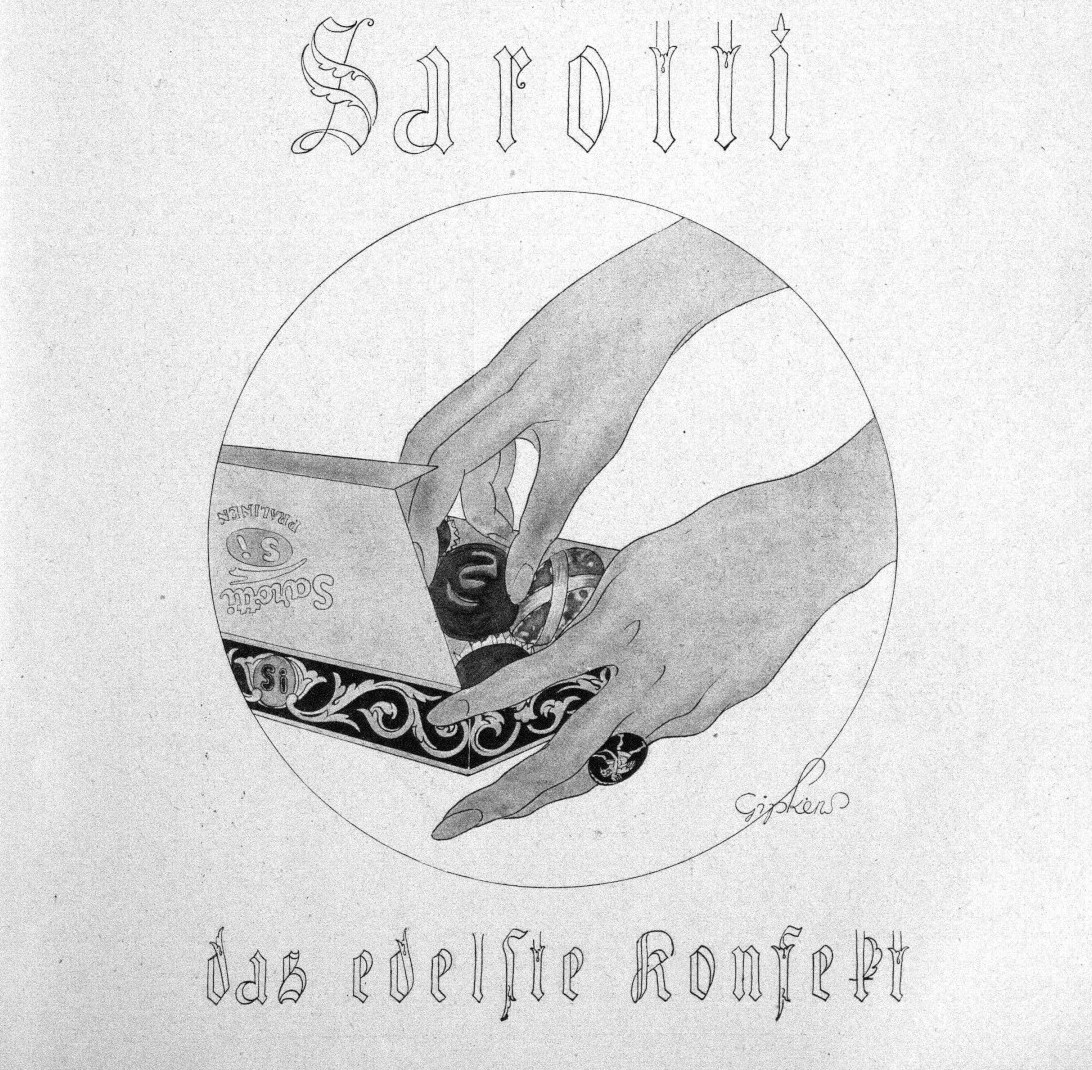 Czekoladki Sarotti, 1924 anno.onb.ac.at