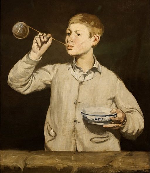 Boy_Blowing_Bubbles_Edouard_Manet https://commons.wikimedia.org/wiki/File:Boy_Blowing_Bubbles_Edouard_Manet.jpg