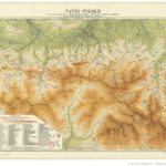 Mapa Tatr, 1926, gallica.bnf.fr
