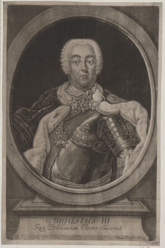 August III Król Polski, ok 1763, Mateusz Deisch, polona.pl/item/augustus-iii-rex-poloniarum